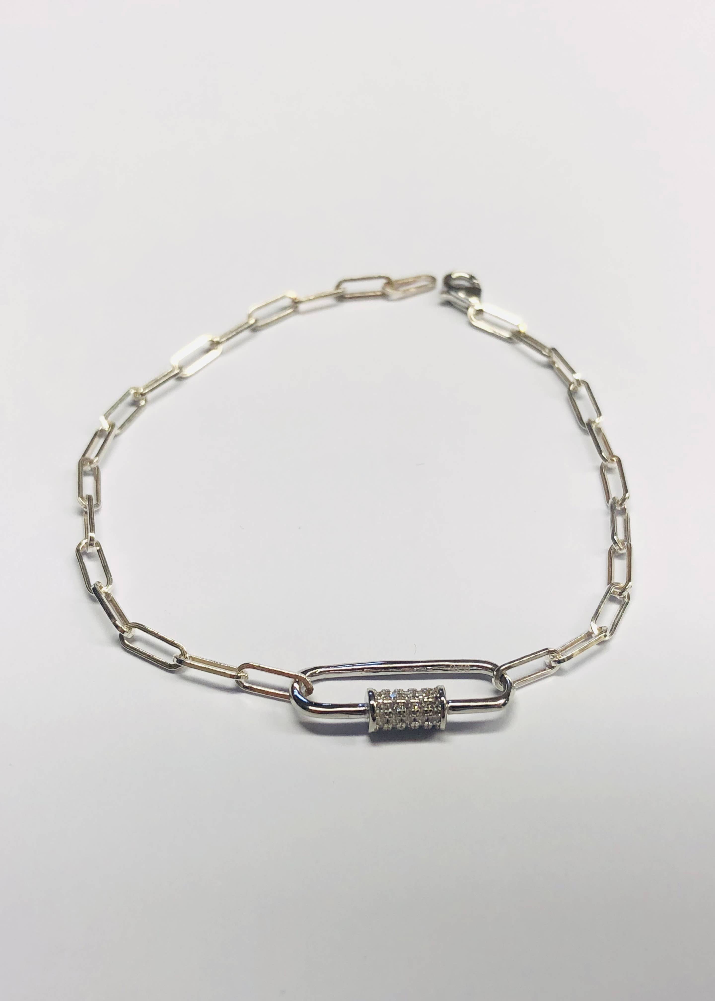 Pulseira Silver Link Glow