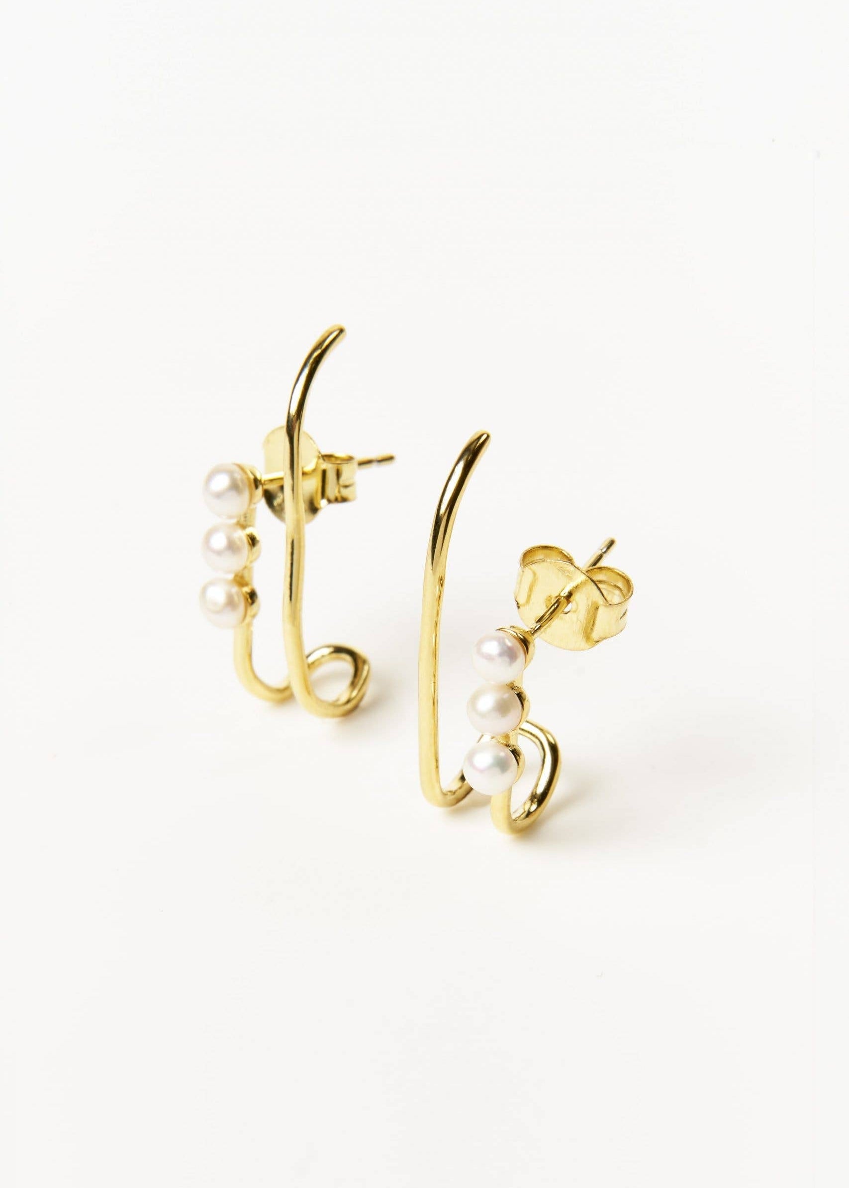 Brincos Pérolas Luminosas