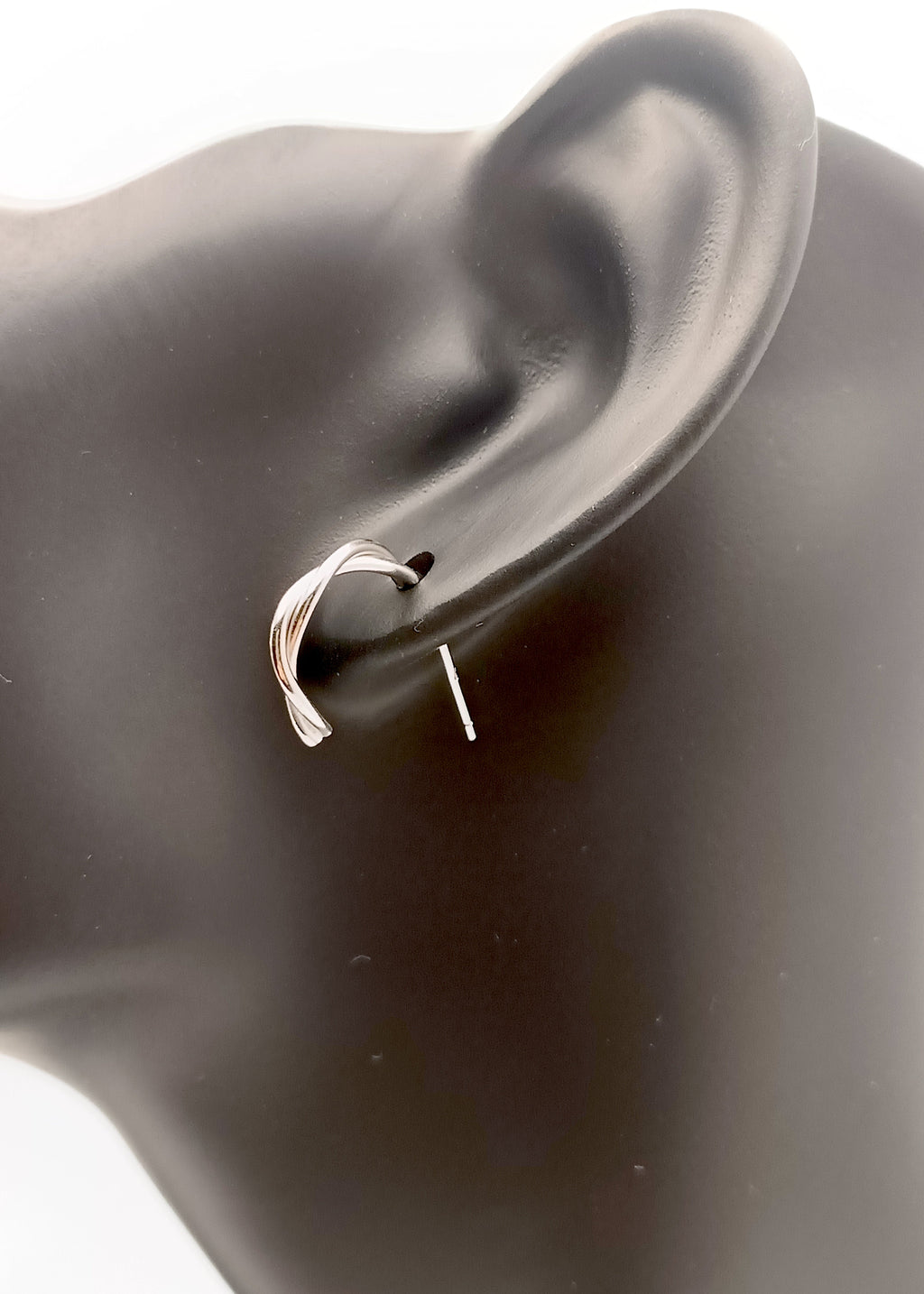 Silver Knots earrings