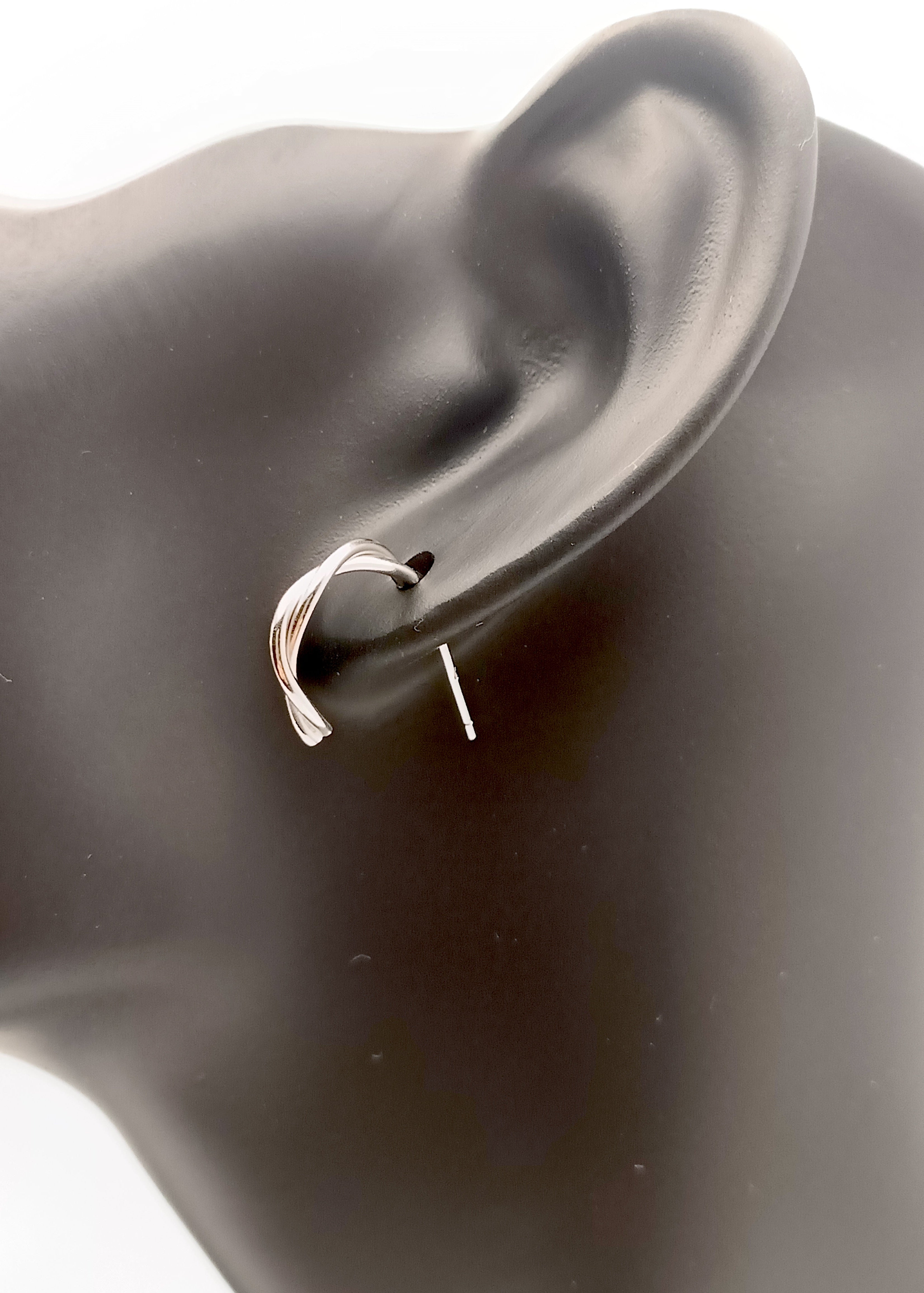 Silver Knots earrings