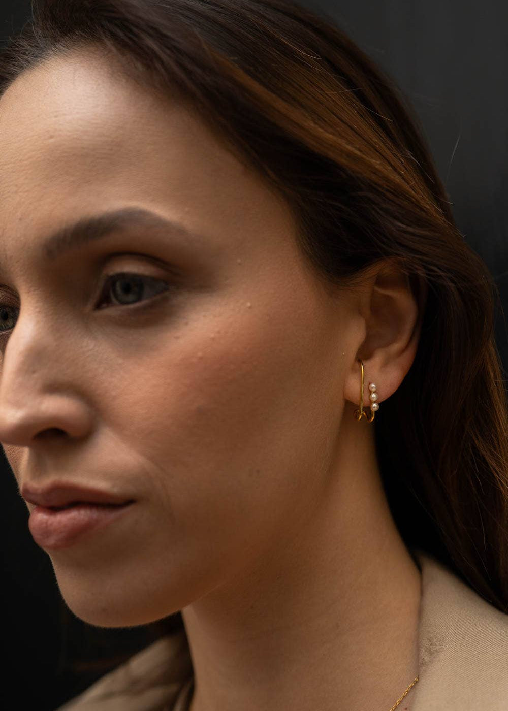 Brincos Pérolas Luminosas